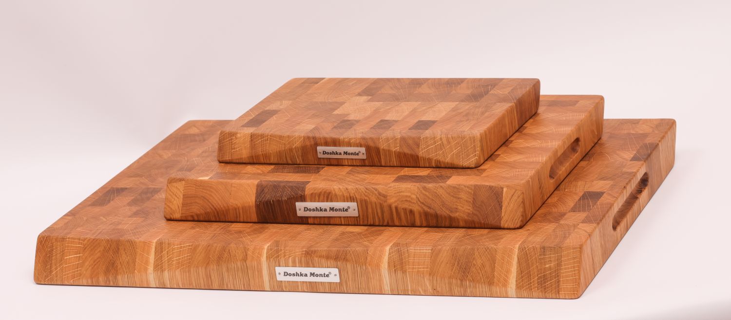 Cutting Board Doshka Monte Oak+Ash Grain