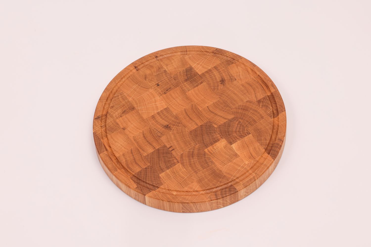 Cutting Board Doshka Monte Oak Grain Round
