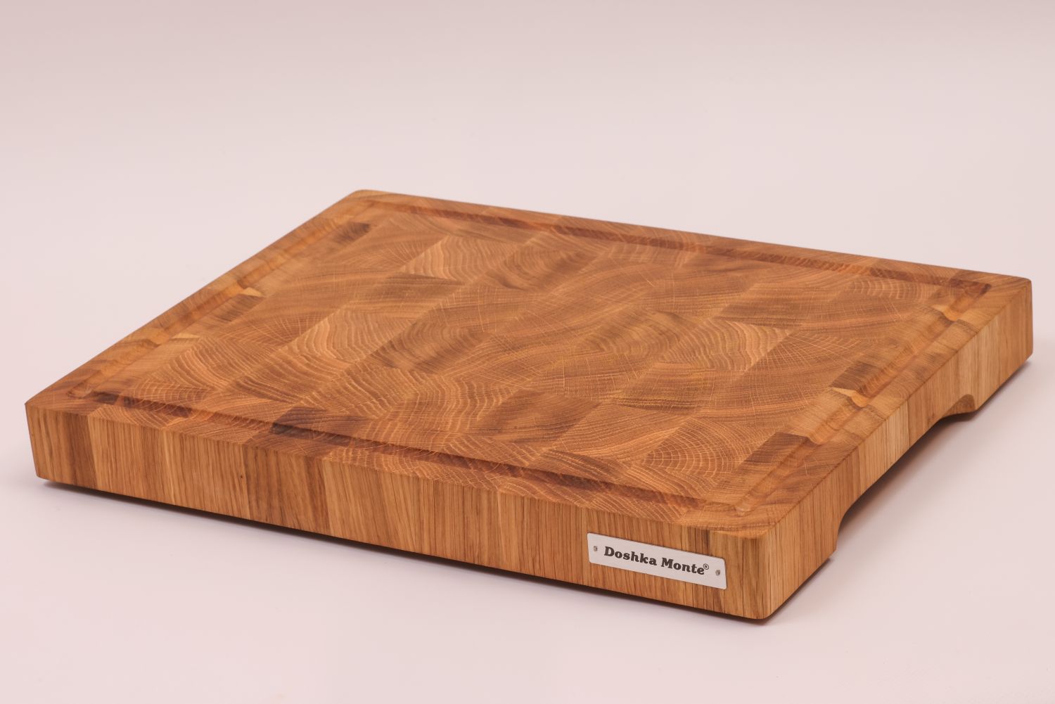 Premium End-Grain Oak Cutting Board Doshka Monte