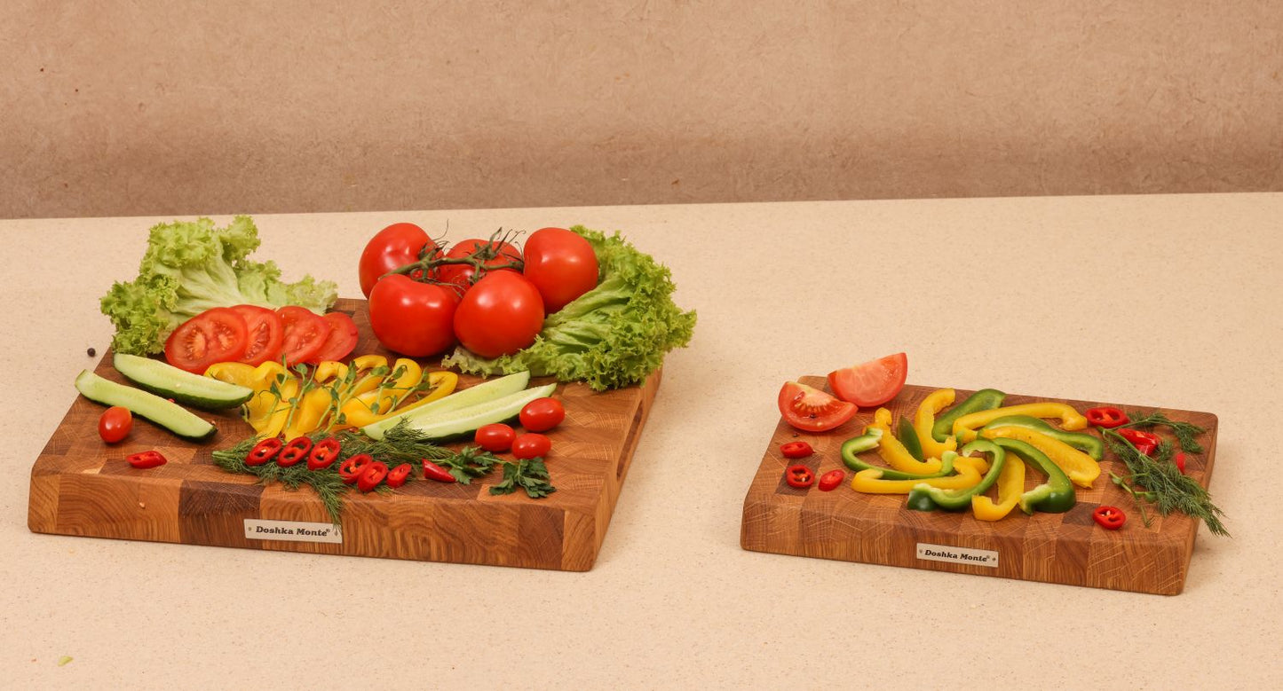 Cutting Board Doshka Monte Oak+Ash Grain