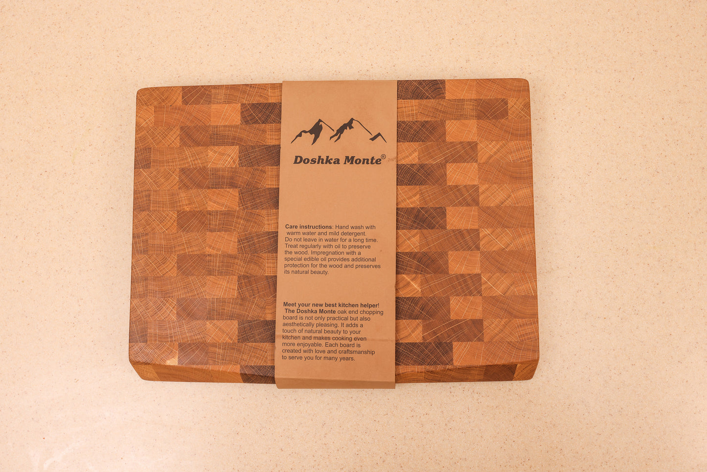 Line Oak Cutting Boards - Doshka Monte End Grain Crafts
