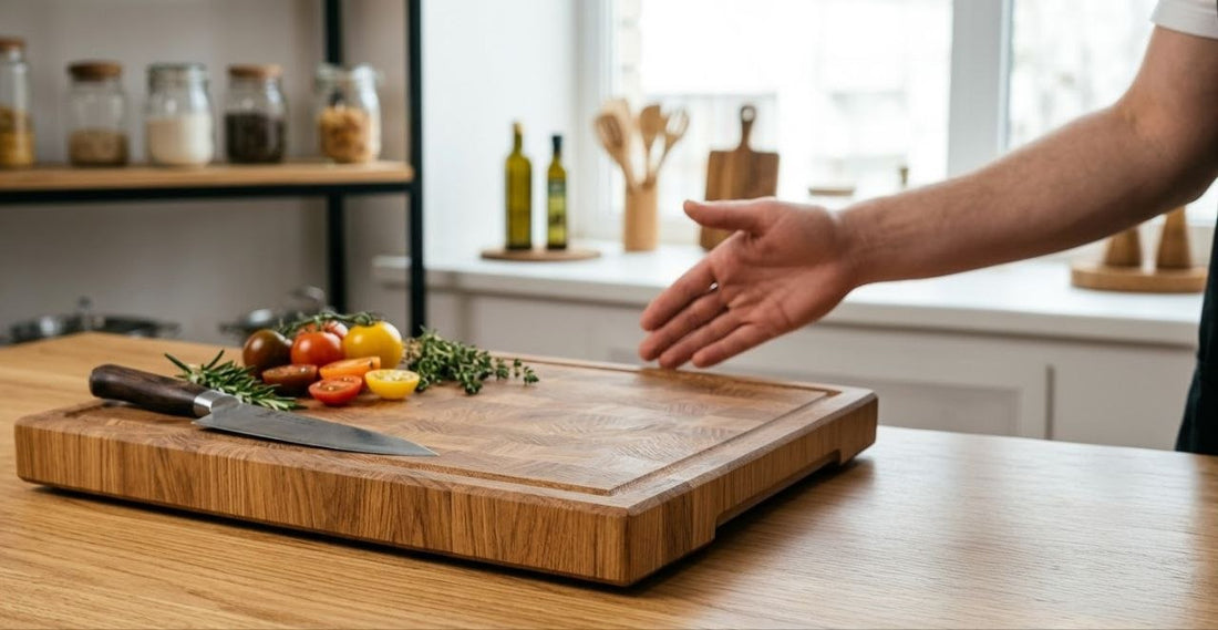 How to convince a client to choose an end-grain oak board: arguments that work