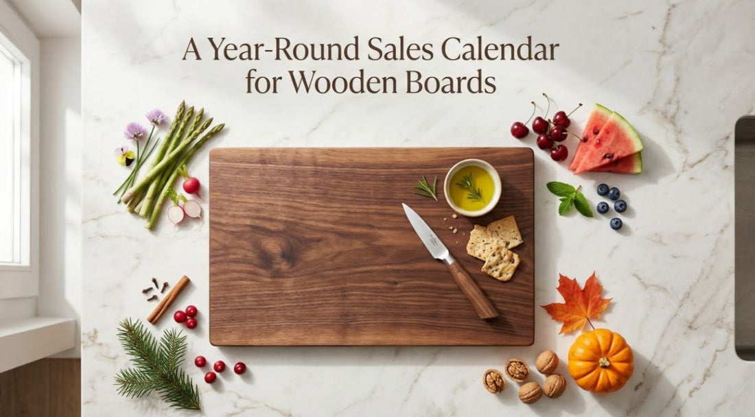 A Year-Round Sales Calendar for Wooden Boards